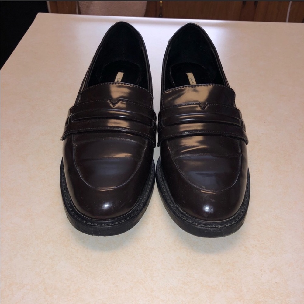 Zara loafers
